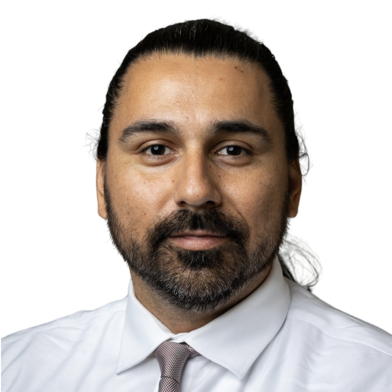 PRP-team-gerardobonillachavez-square Gerardo Bonilla Chavez, Senior Advisor at Public Renewables Project, wearing a white shirt and tie with a neutral white background.